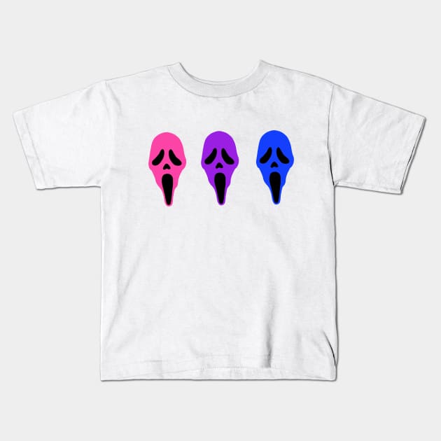 Bisexual Scream Kids T-Shirt by AquaMockingbird